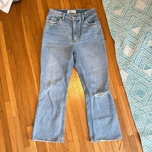 The Kick Flare Jeans, Abercrombie & Fitch, Size 26